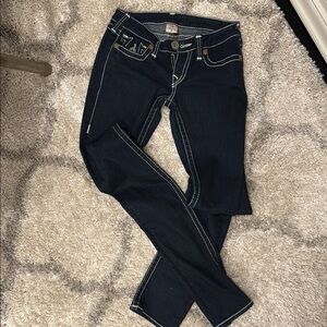Women's Dark Blue Jeans